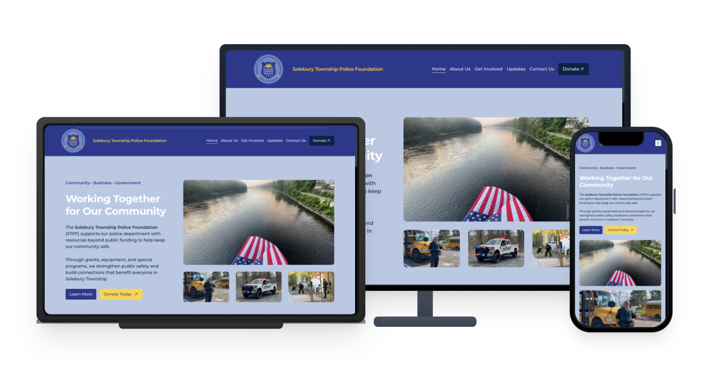 Solebury Township Police Foundation Website Now Live!
